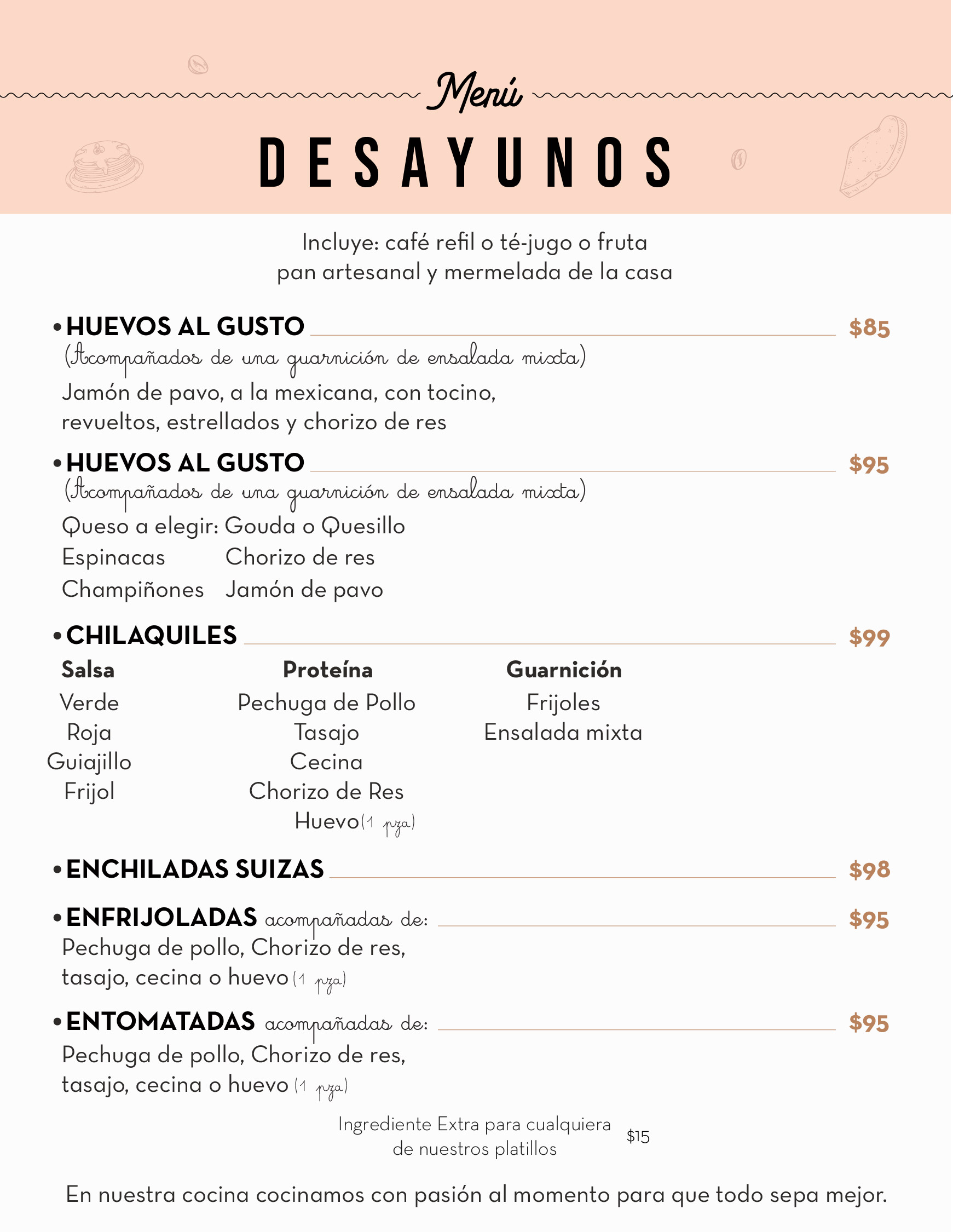 Carta de Cereza Repostería Fina — página 6